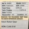 R44II Internal Main-Rotor Gear